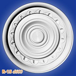 Потолочные розетки R-15 d600